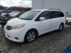 Flood-damaged cars for sale at auction: 2013 Toyota Sienna LE