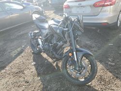 Salvage motorcycles for sale at New Britain, CT auction: 2022 Yamaha MT-03