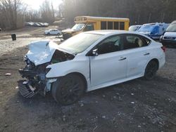 Nissan Sentra S Vehiculos salvage en venta: 2017 Nissan Sentra S