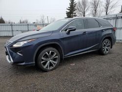 Vehiculos salvage en venta de Copart Bowmanville, ON: 2018 Lexus RX 350 L