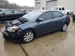 Salvage cars for sale at Gaston, SC auction: 2016 Toyota Corolla L