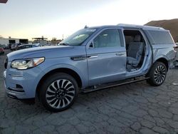 Salvage cars for sale at Colton, CA auction: 2023 Lincoln Navigator L Black Label