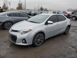 Salvage cars for sale from Copart Portland, OR: 2015 Toyota Corolla L