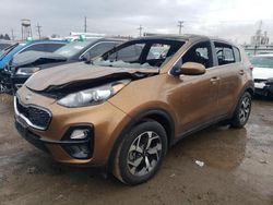 Salvage cars for sale at Chicago Heights, IL auction: 2020 KIA Sportage LX