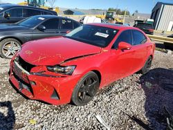 Salvage cars for sale from Copart Hueytown, AL: 2017 Lexus IS 200T
