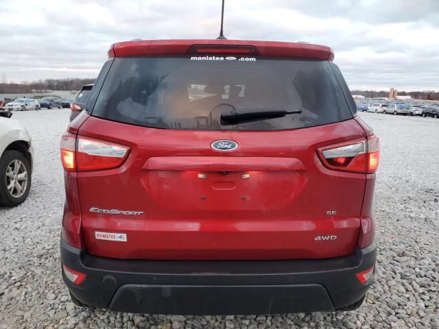 2021 Ford Ecosport SE