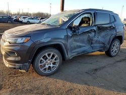 Salvage cars for sale from Copart Woodhaven, MI: 2022 Jeep Compass Latitude LUX