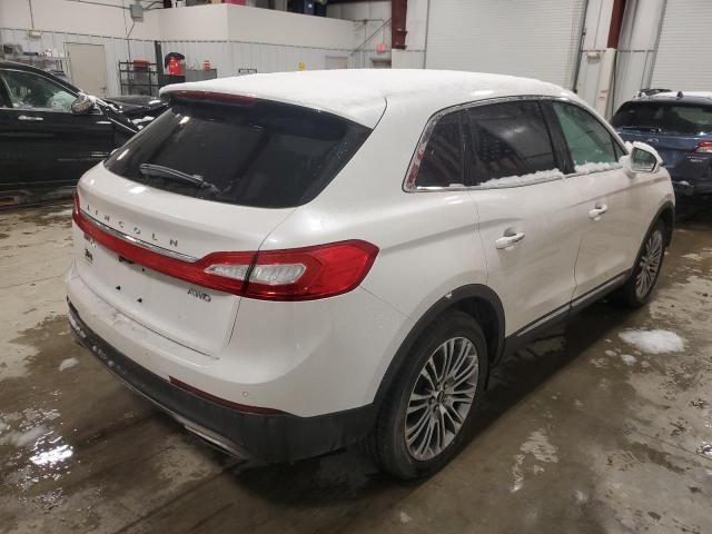 2016 Lincoln MKX Reserve