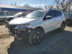 Toyota Rav4 salvage cars for sale: 2015 Toyota Rav4 Limited