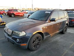 BMW X3 3.0SI salvage cars for sale: 2007 BMW X3 3.0SI