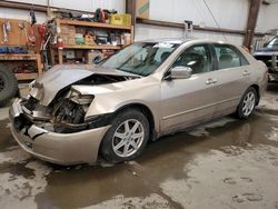 Salvage cars for sale from Copart Nisku, AB: 2004 Honda Accord EX