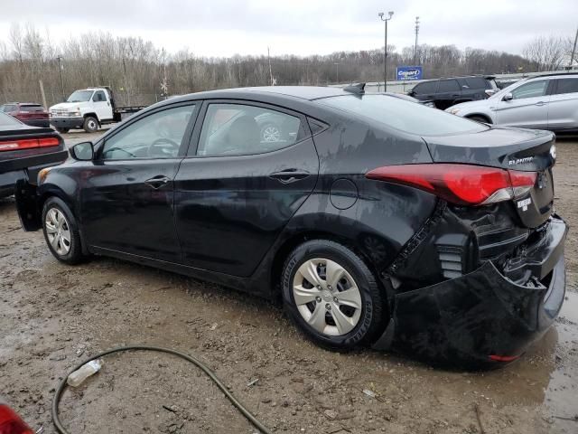 2016 Hyundai Elantra SE