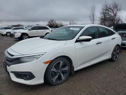 Salvage cars for sale at London, ON auction: 2016 Honda Civic Touring