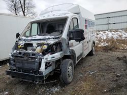 Salvage cars for sale from Copart Davison, MI: 2018 Dodge RAM Promaster 3500 3500 Standard