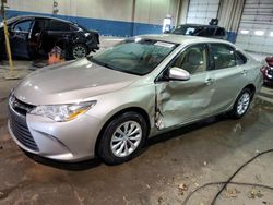 Salvage cars for sale at Woodhaven, MI auction: 2017 Toyota Camry LE