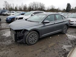 Salvage cars for sale at Portland, OR auction: 2019 Volkswagen Jetta SEL