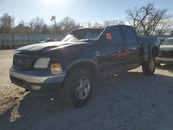 Salvage cars for sale at Wichita, KS auction: 2002 Ford F150 Supercrew