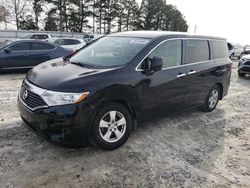 Salvage cars for sale at Loganville, GA auction: 2013 Nissan Quest S