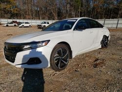 Salvage cars for sale from Copart Austell, GA: 2022 Honda Accord Sport