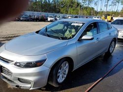 Salvage cars for sale at Harleyville, SC auction: 2017 Chevrolet Malibu Hybrid