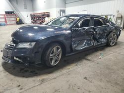 Salvage cars for sale at Ham Lake, MN auction: 2013 Audi S7 Prestige