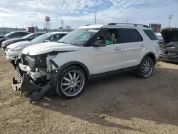 Salvage cars for sale from Copart Chicago Heights, IL: 2011 Ford Explorer XLT