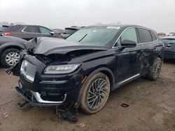 Lincoln salvage cars for sale: 2019 Lincoln Nautilus Reserve