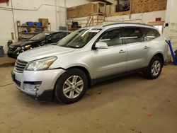 Salvage cars for sale from Copart Ham Lake, MN: 2014 Chevrolet Traverse LT