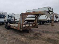 Salvage trucks for sale at Littleton, CO auction: 1998 Parker Trailer