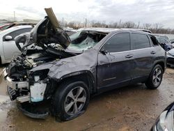 Jeep Cherokee Limited salvage cars for sale: 2019 Jeep Cherokee Limited