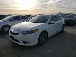Salvage cars for sale at Grand Prairie, TX auction: 2011 Acura TSX