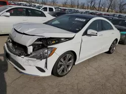 Salvage cars for sale at Bridgeton, MO auction: 2019 Mercedes-Benz CLA 250 4matic