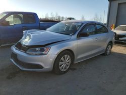 Salvage cars for sale at Duryea, PA auction: 2013 Volkswagen Jetta Base