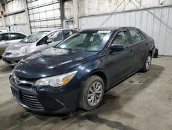 Salvage cars for sale at Woodburn, OR auction: 2015 Toyota Camry LE