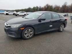 Salvage cars for sale from Copart Brookhaven, NY: 2018 Honda Civic LX