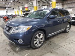 Salvage cars for sale from Copart Woodburn, OR: 2016 Nissan Pathfinder S