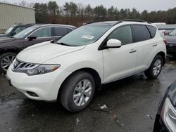 Salvage cars for sale at Exeter, RI auction: 2014 Nissan Murano S