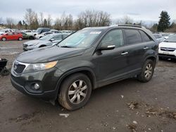 Salvage cars for sale from Copart Portland, OR: 2012 KIA Sorento Base