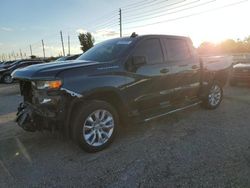 Salvage cars for sale at Miami, FL auction: 2022 Chevrolet Silverado LTD C1500 Custom