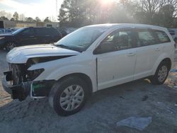 Salvage cars for sale from Copart Knightdale, NC: 2014 Dodge Journey SE