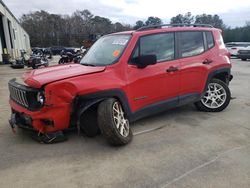 Jeep Renegade Sport salvage cars for sale: 2020 Jeep Renegade Sport