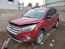 Vehiculos salvage en venta de Copart Albuquerque, NM: 2017 Ford Escape SE