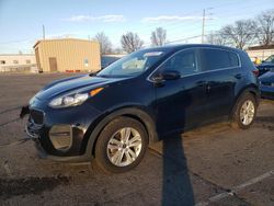 Salvage cars for sale at Moraine, OH auction: 2018 KIA Sportage LX