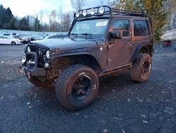 Jeep Wrangler salvage cars for sale: 2017 Jeep Wrangler Sport