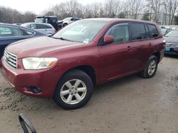 Toyota Highlander salvage cars for sale: 2010 Toyota Highlander