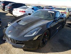 Salvage cars for sale at Albuquerque, NM auction: 2017 Chevrolet Corvette Stingray 1LT