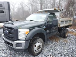 Salvage cars for sale from Copart York Haven, PA: 2015 Ford F450 Super Duty
