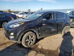 Salvage cars for sale at Woodhaven, MI auction: 2021 KIA Sportage LX