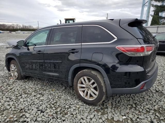 2016 Toyota Highlander LE