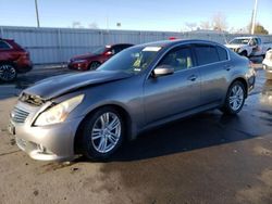 Salvage cars for sale from Copart Littleton, CO: 2012 Infiniti G37